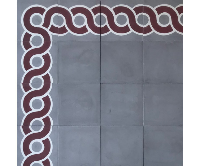Frise Cassis - Carreaux de ciment | Suddart Frise Cassis - Carreaux de ciment | Suddart