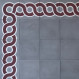 Frise Cassis - Carreaux de ciment | Suddart
