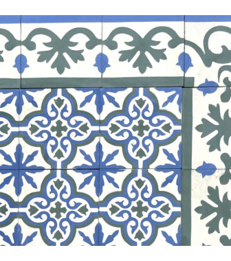 Frise Mendoza - Carreaux de ciment | Suddart