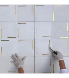 Square Luxury Little Strips Tiles | Suddart