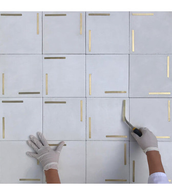 Square Luxury Little Strips - Carreaux de ciment | Suddart