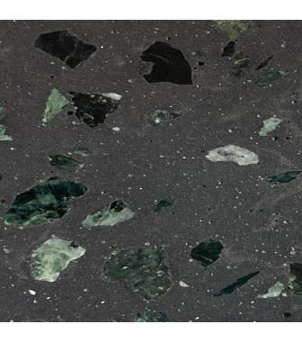 Roccapina Negra - Terrazzo Tiles | Suddart